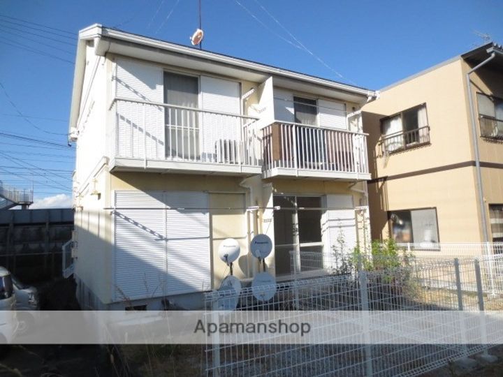 静岡県掛川市青葉台の賃貸アパートの外観