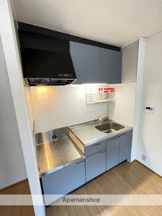 静岡県磐田市見付の賃貸アパートのキッチン