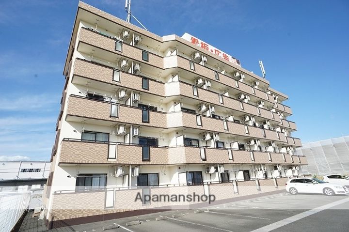 静岡県袋井市徳光の賃貸マンションの外観