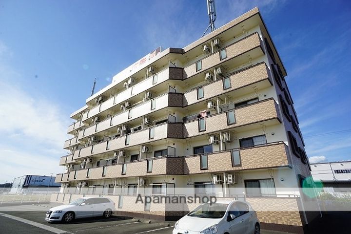 静岡県袋井市徳光の賃貸マンションの外観