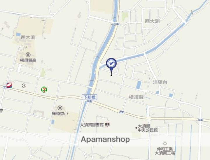 静岡県掛川市洋望台の賃貸アパートの周辺