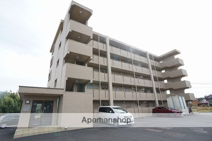 静岡県袋井市中の賃貸マンションの外観