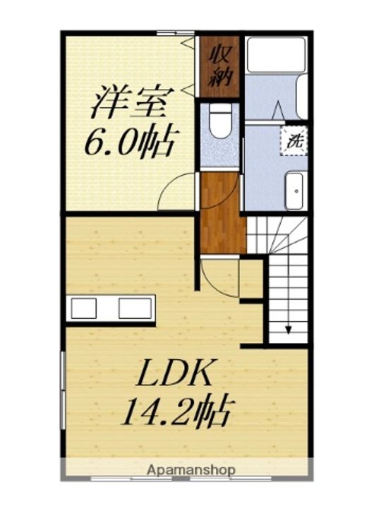AFC RESIDENCE 上石田の間取り