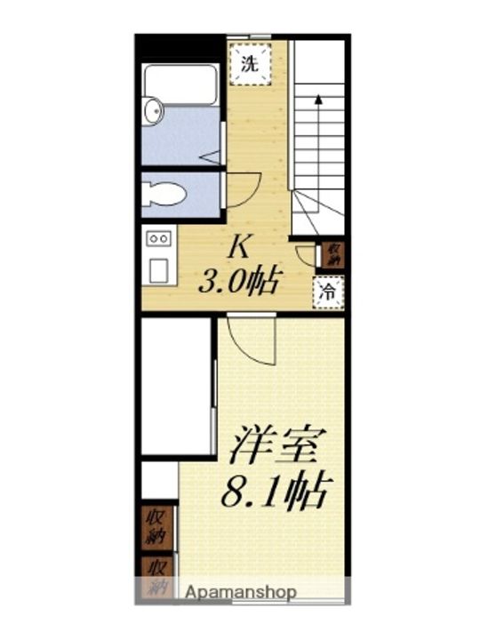 ホークIIの間取り