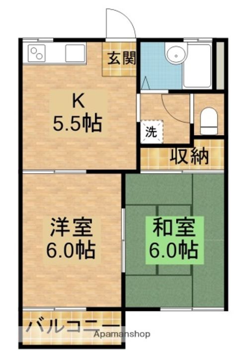 プルミエールN&N201の間取り