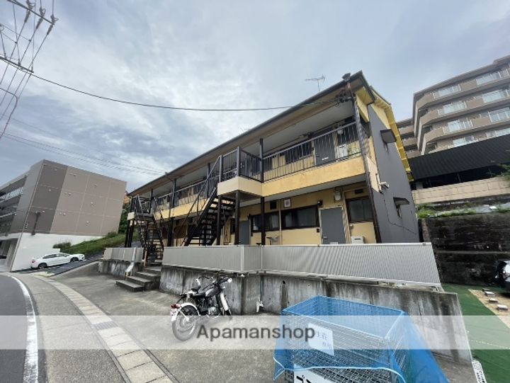 愛知県名古屋市千種区田代町字岩谷の賃貸アパートの外観