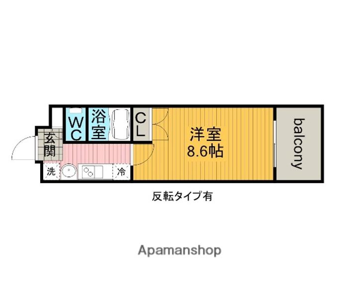 パルティール今池アネックスの間取り