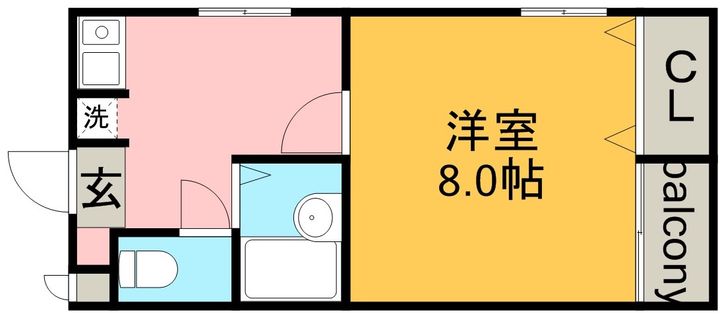 アビニヨン千種の間取り