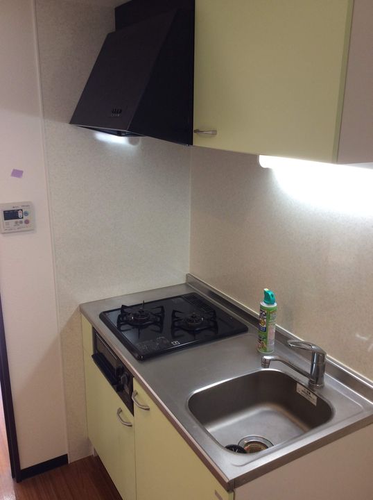 愛知県名古屋市中区新栄2丁目の賃貸マンションのキッチン