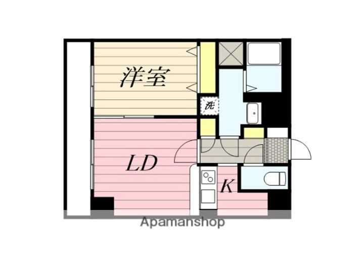 エスポアール千種502の間取り