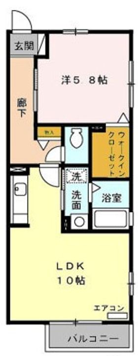 ボヌール里の間取り