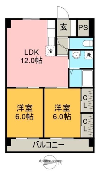 アネックス高畑の間取り