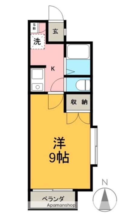 プロヴァンスの間取り