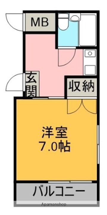 ドエル加藤302の間取り