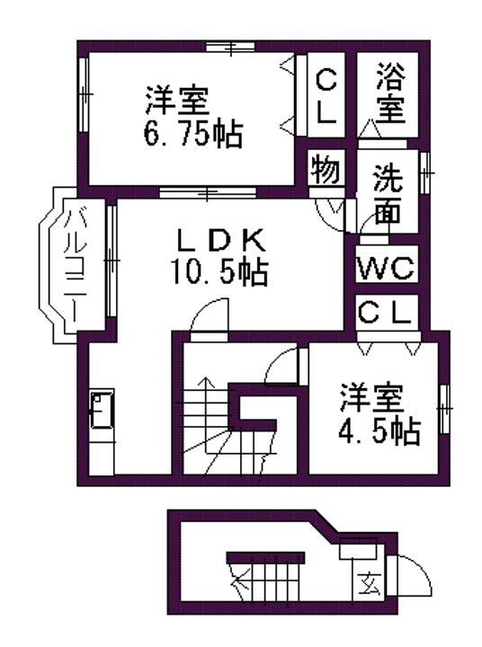 ステージの間取り