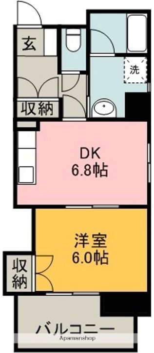 グレース八田の間取り