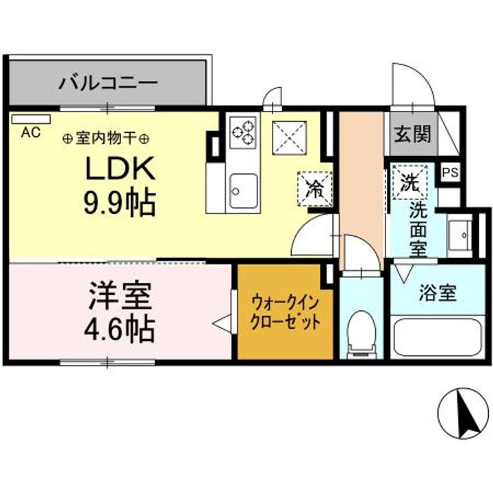 メゾン ド Rの間取り