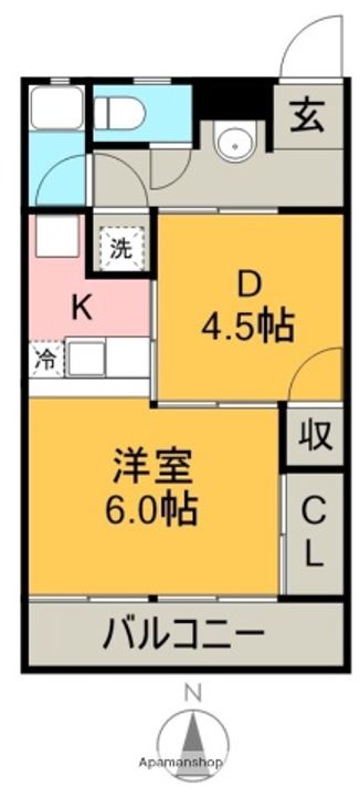 佐藤ハイツの間取り