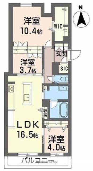 耀(かがやき)の間取り