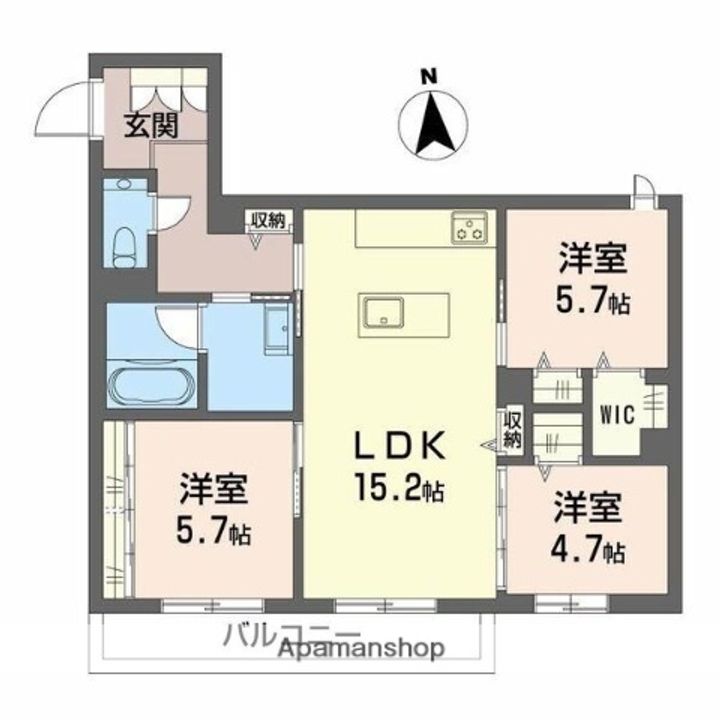 耀(かがやき)の間取り