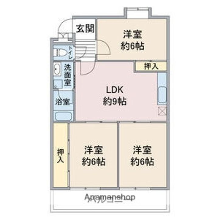 メルローズ.の間取り