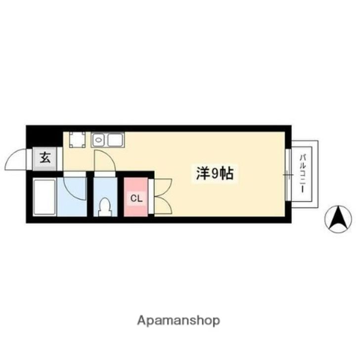 フォンティーヌ 藤が丘の間取り