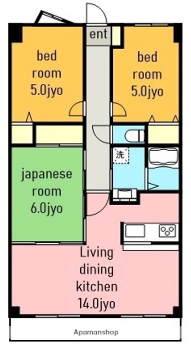 社ヶ丘ヒルズ.の間取り