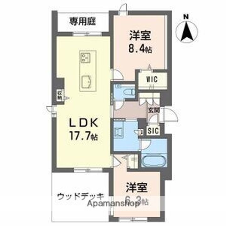 Abend Meerの間取り