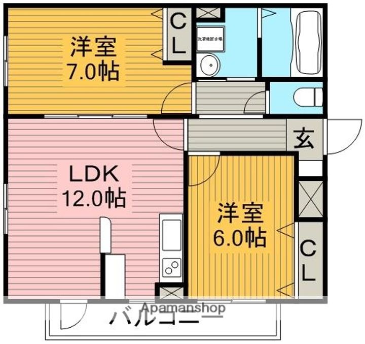 エクセレント星ヶ丘.の間取り