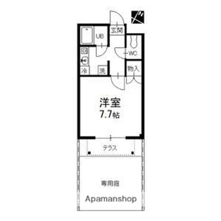 サンポート浅井の間取り