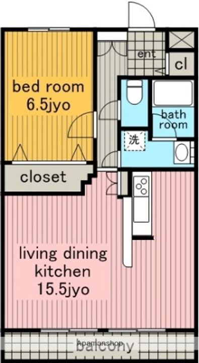 グリシーヌ藤英の間取り