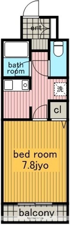 UNAX−8の間取り