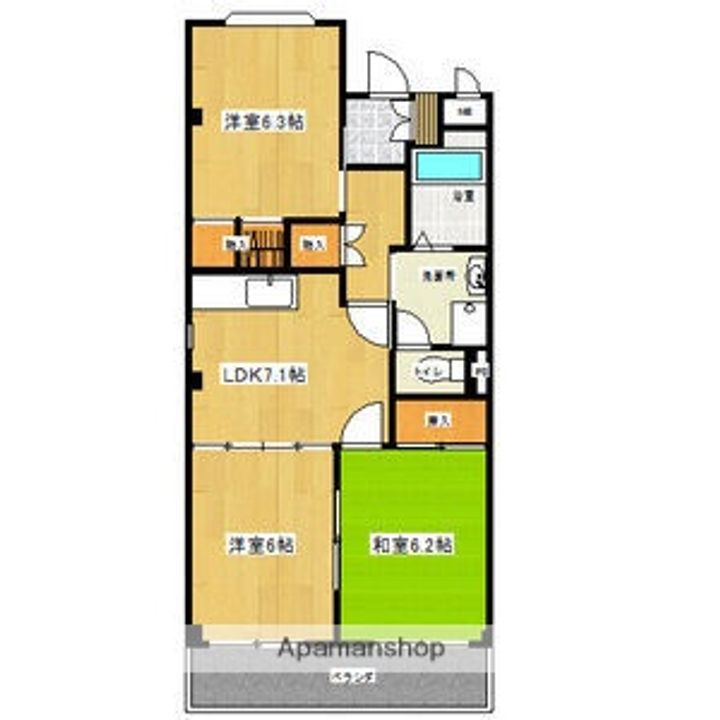 フォーシーズンAの間取り