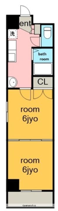 シャトーオオタの間取り