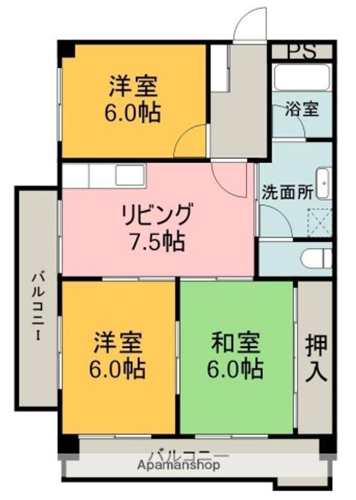 シェモアの間取り
