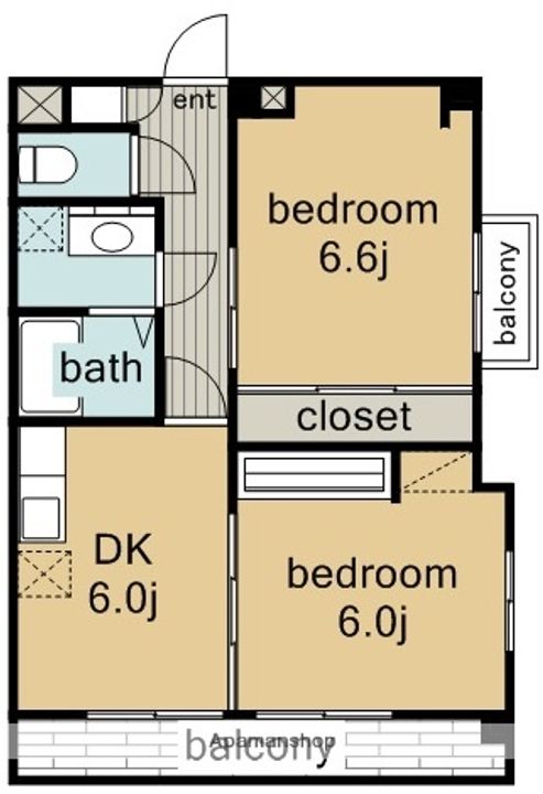 カターラサンミの間取り