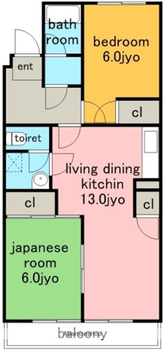 シティライフ藤森の間取り