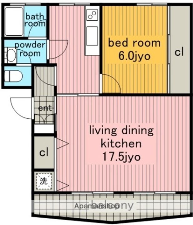 コルミー本郷の間取り