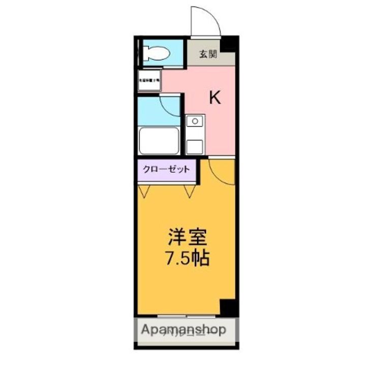 ドミトリー三好ヶ丘305の間取り