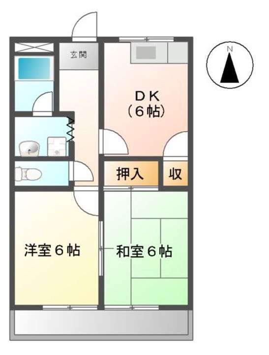 ベレックスの間取り