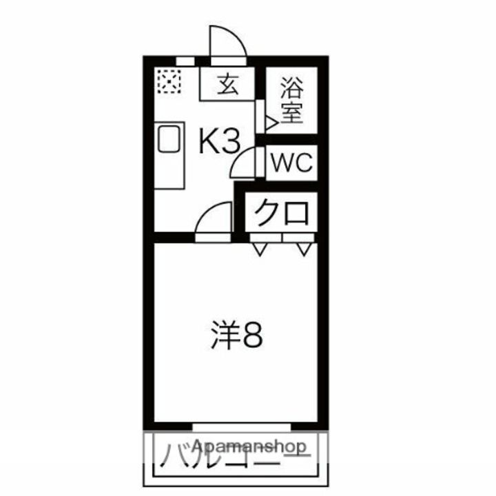 リブラン・ドゥ205の間取り