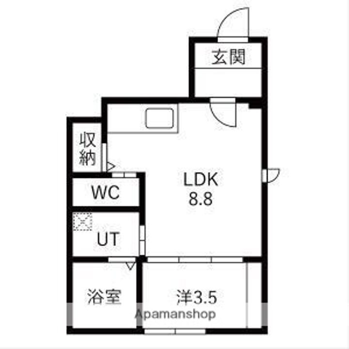 COMFORT RESIDENCEの間取り