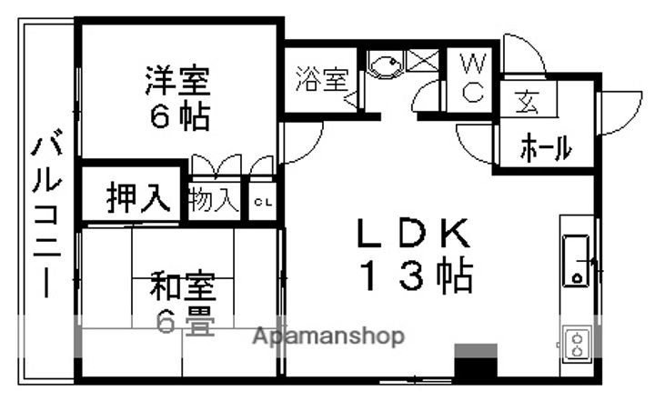 グリーンハイツ東山の間取り
