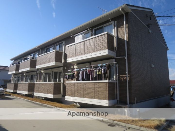 愛知県名古屋市守山区大字上志段味字洞田の賃貸アパートの外観