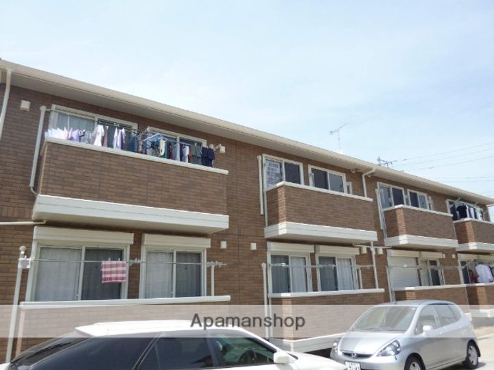 愛知県名古屋市守山区大字上志段味字洞田の賃貸アパートの外観