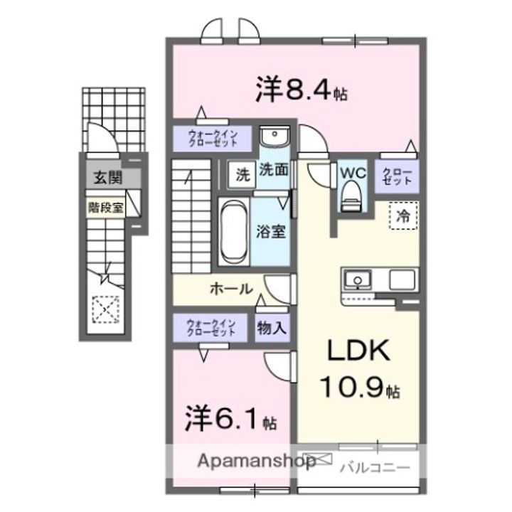 スワンテラスの間取り