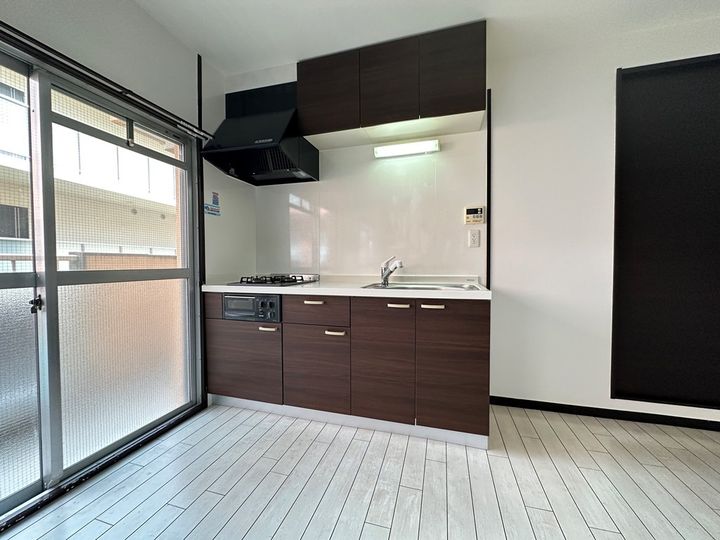 コーポのぐろ206のキッチン