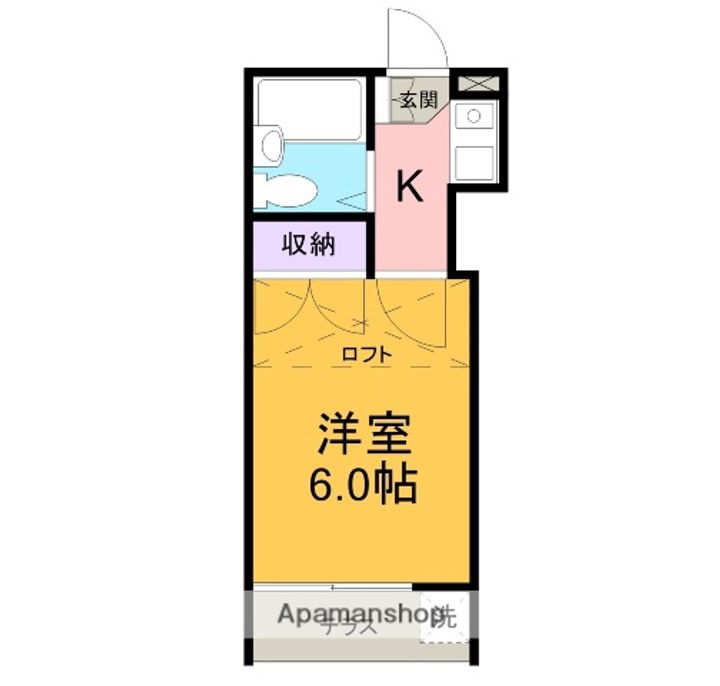 サンパレス岡崎公園103の間取り