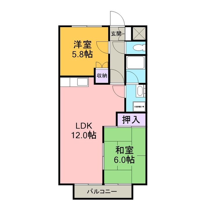 CHADRON203の間取り