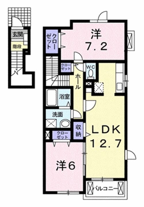 ルーチェの間取り